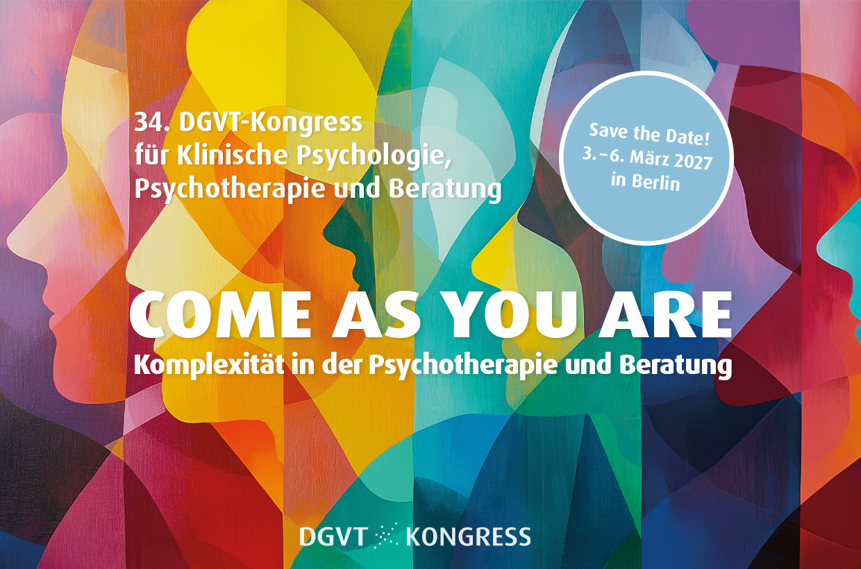 Symbolbild zum 43. DGVT-Kongress "Come as you are – Komplexität in Psychotherapie und Beratung"