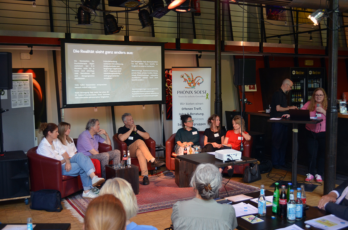 Gesprächsrunde zur psychotherapeutischen Versorgung im Kreis Soest, Plenum